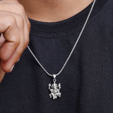 Sacred Silver Siddhi Vinayak Pendant