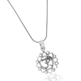 Divine Om Silver Pendant