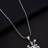 Lord Hanuman Amulet Silver Pendant