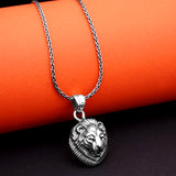 Alpha Mane Silver Pendant