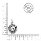 Alpha Mane Silver Pendant