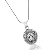 Alpha Mane Silver Pendant