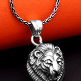 Alpha Mane Silver Pendant