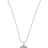 Fierce Lion Roar Silver Pendant
