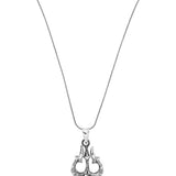 Trishul of Protection Silver Pendant