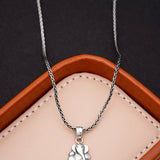 Shree Ganesha Gracious Silver Pendant