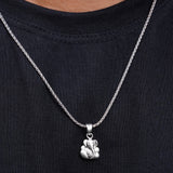 Shree Ganesha Gracious Silver Pendant