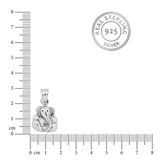 Shree Ganesha Gracious Silver Pendant