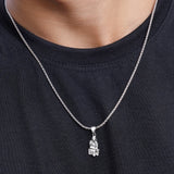 Sai Baba - The Divine Savior Silver Pendant