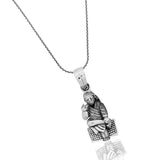 Sai Baba - The Divine Savior Silver Pendant