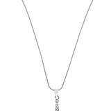 Bajrang Bali Silver Gada Pendant