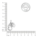 Om Ganapati Synergy Silver Pendant