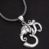 Om Ganapati Synergy Silver Pendant
