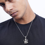 The Ganesha Vighnaharta Silver Pendant