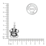 The Ganesha Vighnaharta Silver Pendant