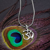 Shivay Om Sterling Silver Pendant