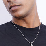 Shivay Om Sterling Silver Pendant