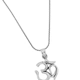 Shivay Om Sterling Silver Pendant