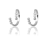 Aisling Trio of Elegance Silver Toe Rings