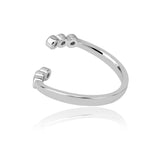 Aisling Trio of Elegance Silver Toe Rings