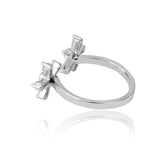 Vivienne's Vivid Duo Stars Silver Toe Rings