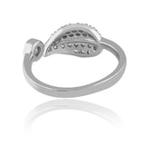 Frond of Nature Bliss Silver Toe Rings