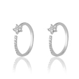 Zeal & Zest Floret Silver Toe Rings