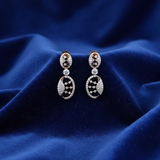 Ornate Lattice Studs Diamond Earring