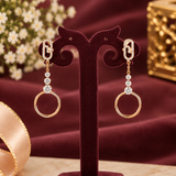 Zenith Drop Diamond Earring