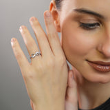 The Aphrodite Infinity Silver Ring