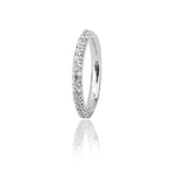 Divina Diadem Round Silver Band