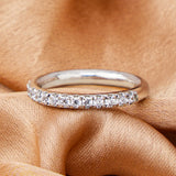 Divina Diadem Round Silver Band