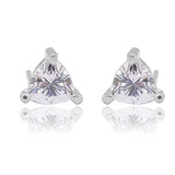 The Étoile Triangular Shaped Silver Studs