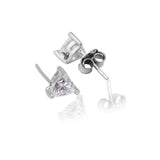 The Étoile Triangular Shaped Silver Studs