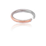 Corded Circles of Charm Silver Toe Rings