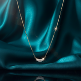 Marquise Petal Radiance Diamond Mangalsutra