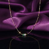 Emerald Heart Harmony Diamond Mangalsutra