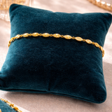 Sunlume Petal Radiance Gold Bracelet