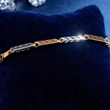 Aurex Meander Edge Gold Bracelet