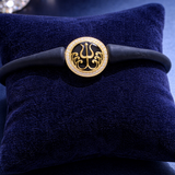 Trishul Divine Aura Gold Bracelet