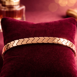 Chevron Gold Gents Bracelet