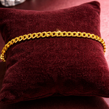 Zigra Luxe Link Gold Bracelet