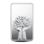 LOTUS 999.9 PURITY 100 GM SILVER BAR - Diavo Jewels