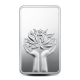 LOTUS 999.9 PURITY 100 GM SILVER BAR - Diavo Jewels