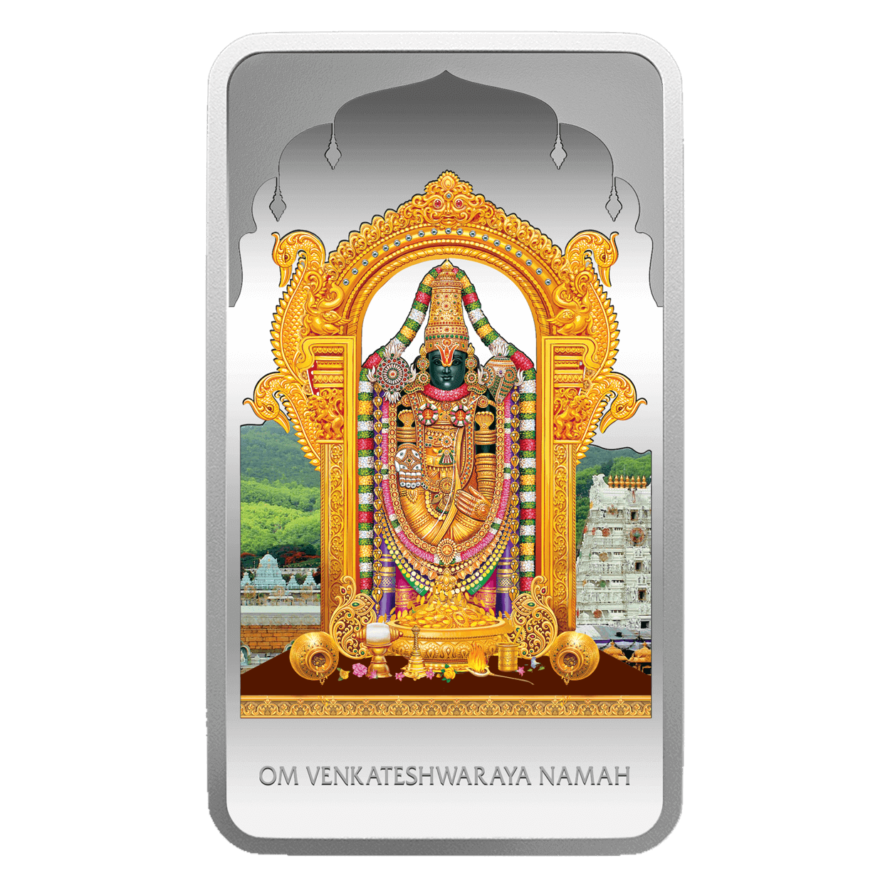 LORD BALAJI (999.9) 50 GM SILVER BAR - Diavo Jewels