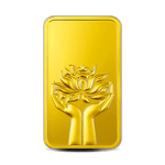 LOTUS 24K (999.9) 10 GM GOLD BAR - Diavo Jewels