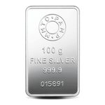 LOTUS 999.9 PURITY 100 GM SILVER BAR - Diavo Jewels