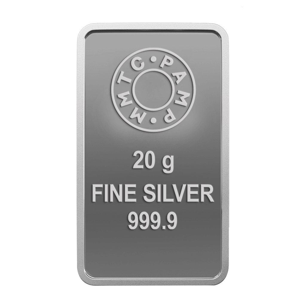 ROSE (999.9) PURITY 20 GM SILVER BAR - Diavo Jewels