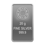ROSE (999.9) PURITY 20 GM SILVER BAR - Diavo Jewels