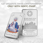 GURU NANAK DEV JI (999.9) 50 GM SILVER BAR - Diavo Jewels